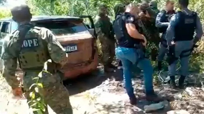 Forças de segurança fazem operação para encontrar quadrilha