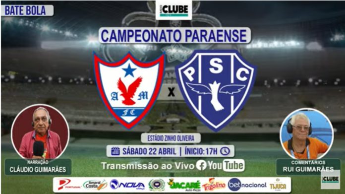 Tem Jogo no DOL! Ouça Águia de Marabá X Paysandu