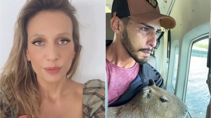 Luísa Mell debocha de críticas e mostra conversa sobre Filó
