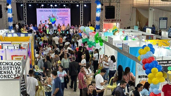 1ª Feira Municipal de Educação Especial de Castanhal reúne inclusão, arte e cultura