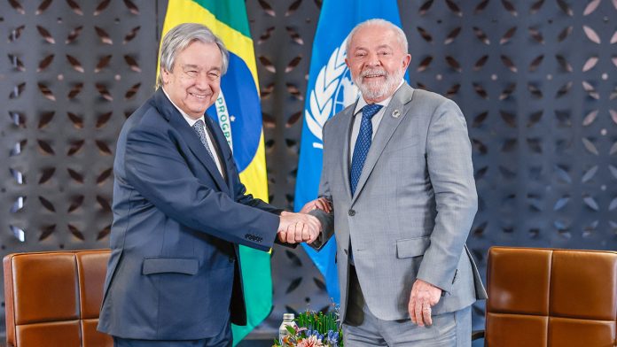 Lula destaca evento em Belém para secretário da ONU