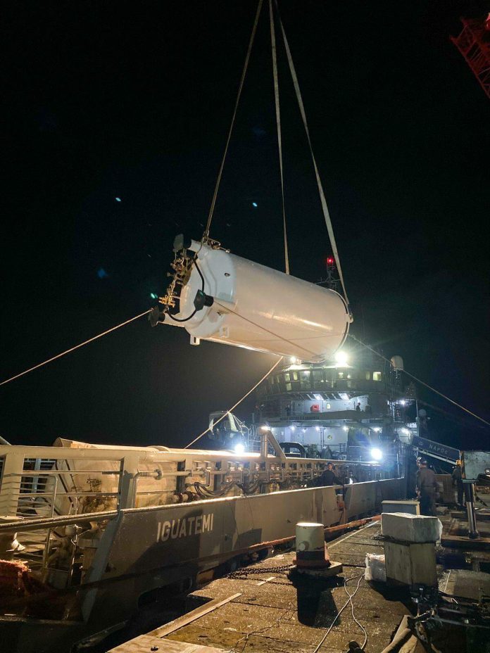 Crise no Amapá: Marinha leva oxigênio para atender à emergência em saúde pública