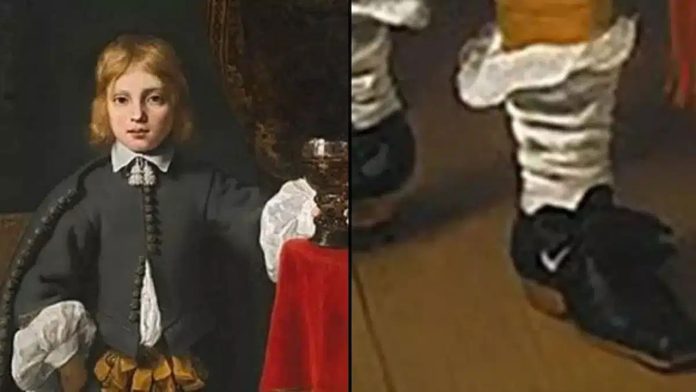 Inacreditável! Tênis da Nike aparece em pintura de 400 anos
