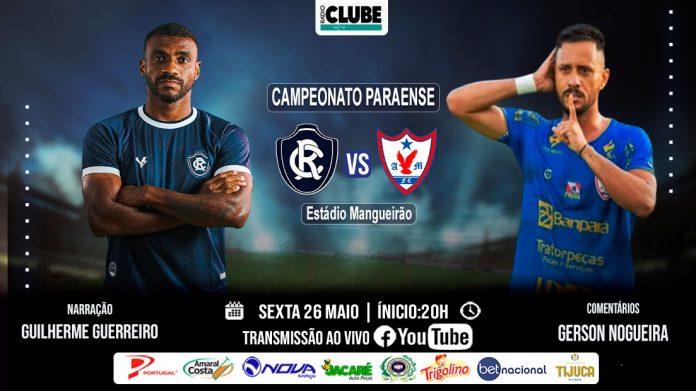 Tem Jogo no DOL e na Clube: ouça Remo x Águia de Marabá