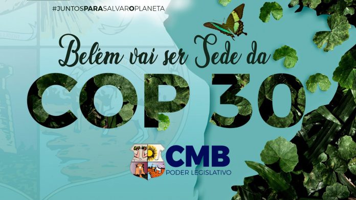 CMB
comemora COP 30 em Belém: