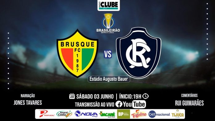 Tem Jogo no DOL e na Clube: acompanhe Brusque x Remo