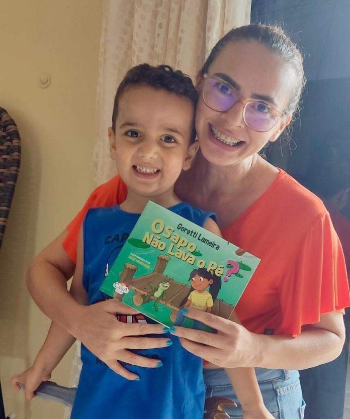 Escritora do Apeú concorre a prêmio com o personagem ‘SAPO’ de livro inclusivo