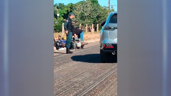 Vídeo: motociclista morre em grave acidente na BR-230