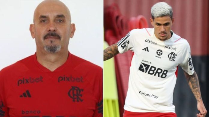 Preparador do Flamengo pede desculpas a Pedro após agressão