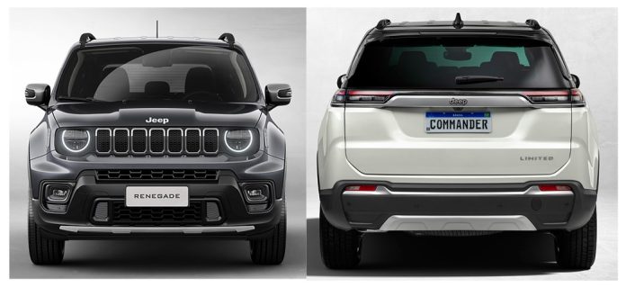 Jeep Renegade e Commander premiados pela Quatro Rodas