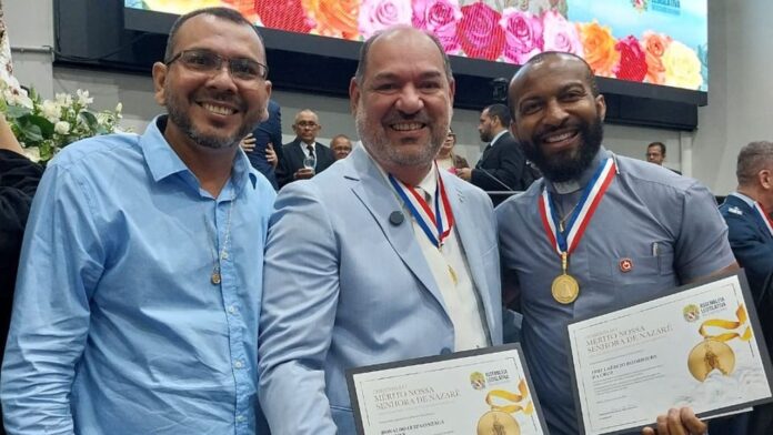 Frei Laércio Rodrigues da Cruz recebe Comenda do Mérito Nossa Senhora de Nazaré na Alepa